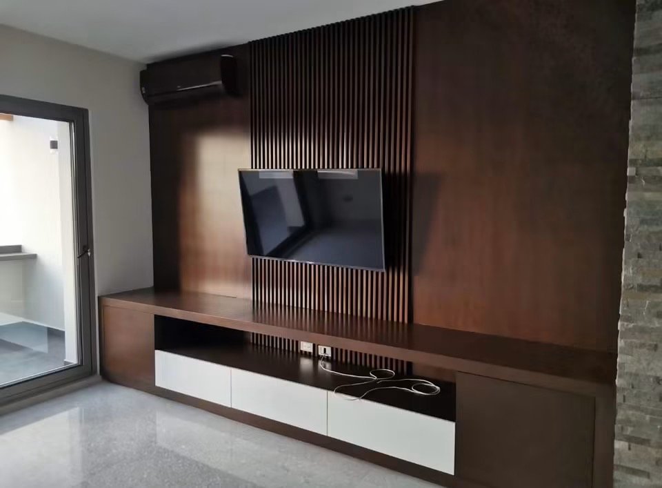 Walk-in closet de madera